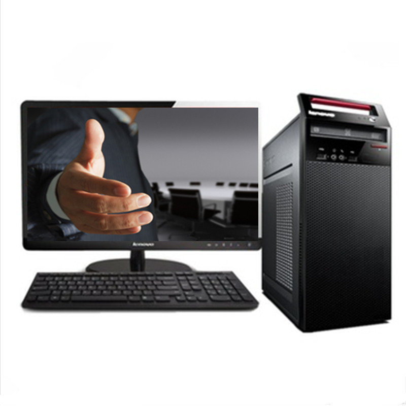 联想(lenovo)扬天M2610N 商用办公台式电脑 G1820 2G 500G 正版win7(23英寸显示器)联想M2610N台式电脑